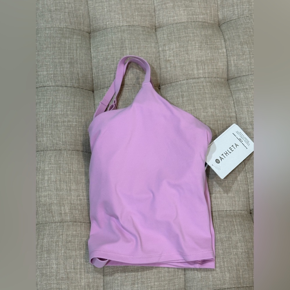 Athleta Elation Strappy Crop Top D-DD Size 2X - Pink - NWT - Picture 7 of 10